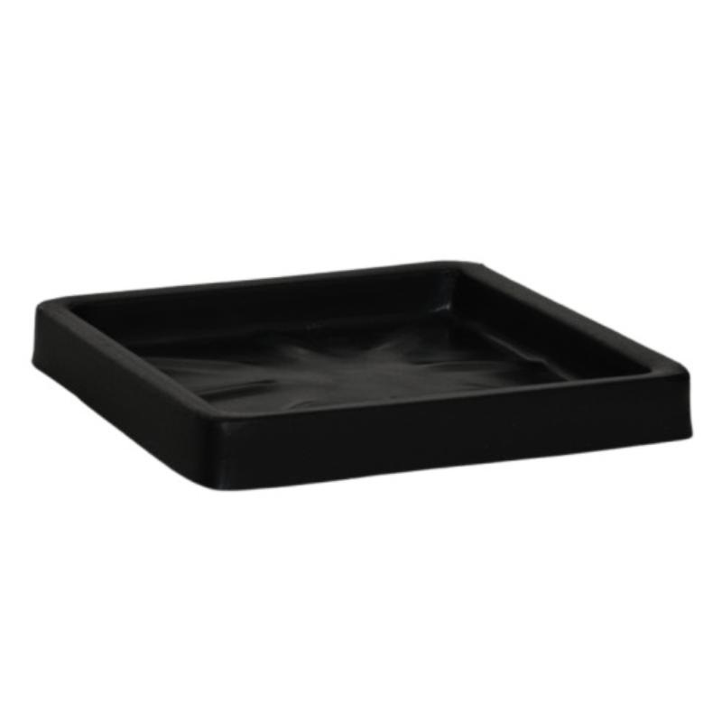 Product image: Top roto τετραγωνο πιατακι 21x21cm 50p - μαυρο, , medium-null