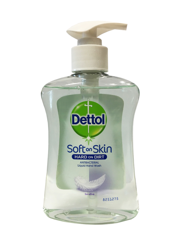 Dettol liquid soap sensitive pump 250ml, , medium image number null