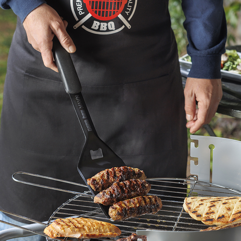 Nava bbq guru stainless steel grill spatula and scraper 46cm, , medium image number null