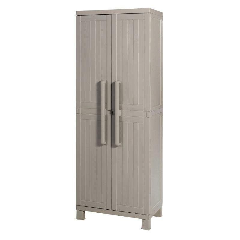 Toomax utility cabinet wood with 4 shelves 66x38x173cm, , medium-null
