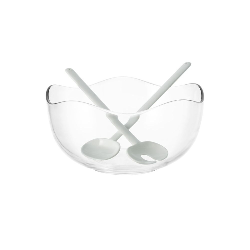 Borgonovo onda 26 salad bowl 26cm with server set, , medium-null