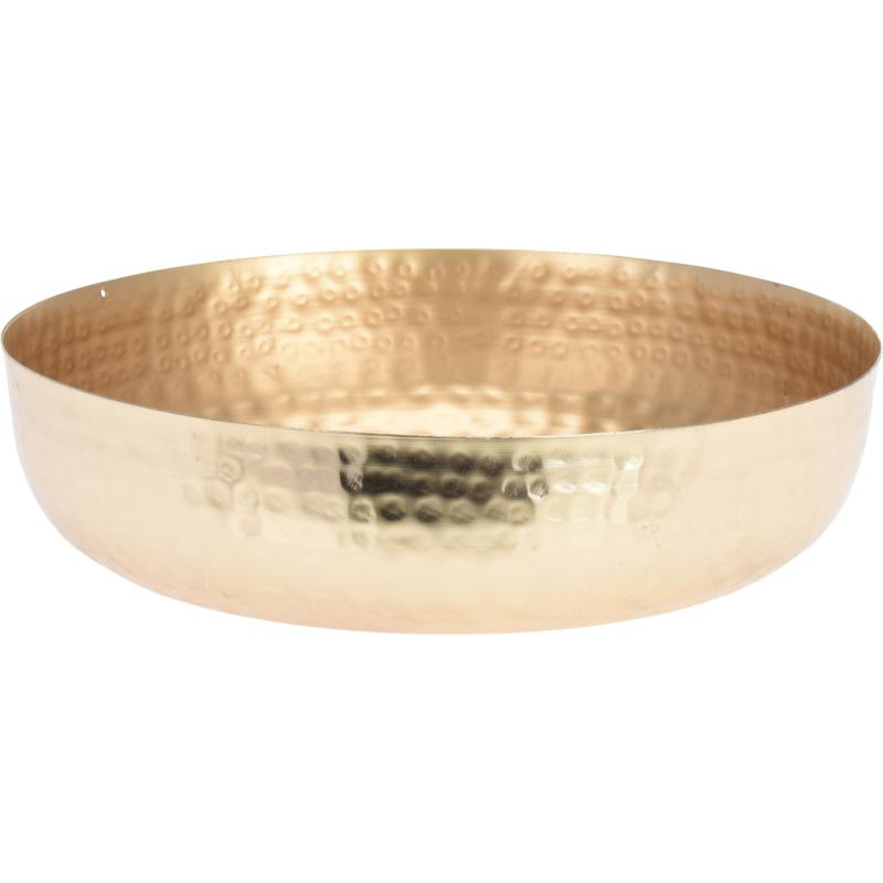 Product image: Decorative round tray large - gold, , medium-null
