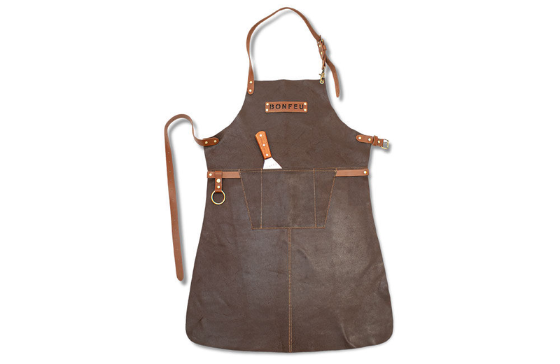 Bonfeu leather apron, , medium image number null