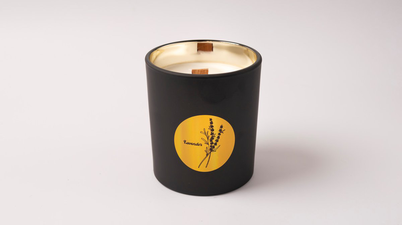 Soy scented  candle | 400gr | Lavender-null