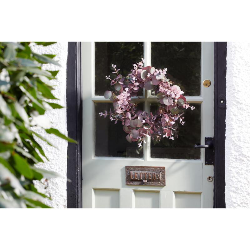 Faux decor eucalyptus whirl 40cm - violet, , medium-null