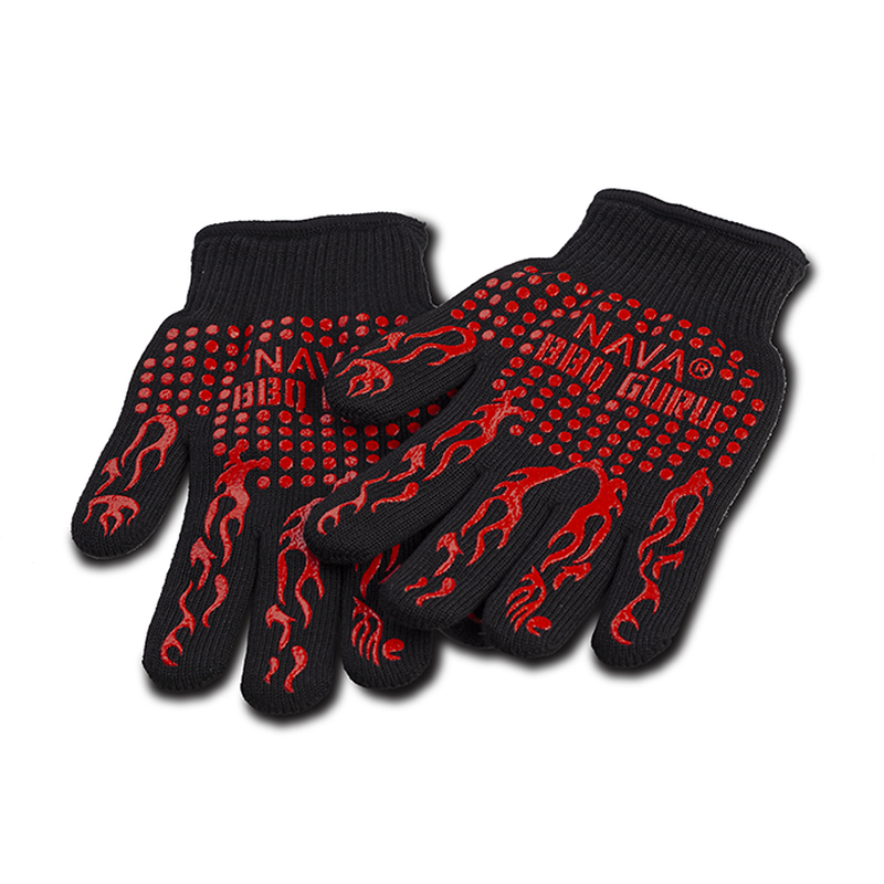 Nava bbq guru set of barbeque gloves up to 500&deg;c, , medium-null