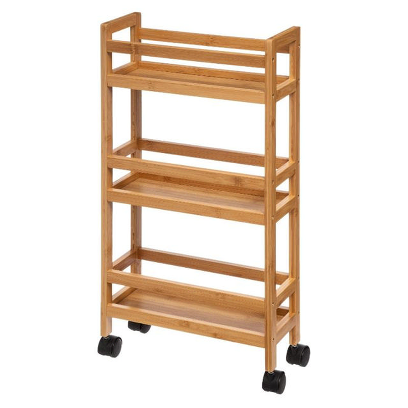 5five bamboo narrow wheels trolley, , medium-null