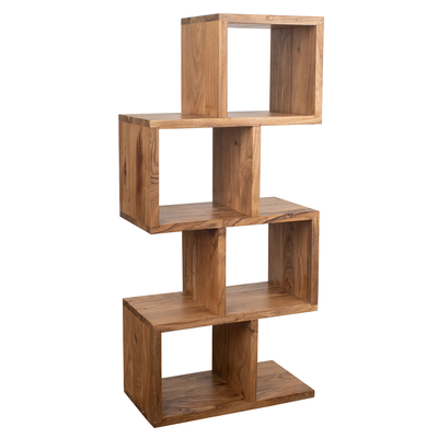 Solid acacia wood shelf 55x120cm, , medium