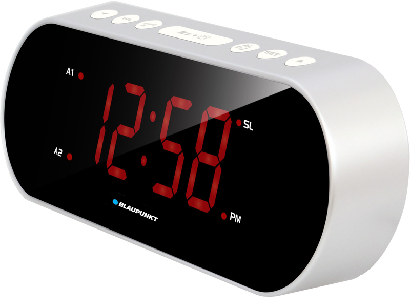 Product image: Blaupunkt cr6wh clock radio with dual alarm, , medium-null