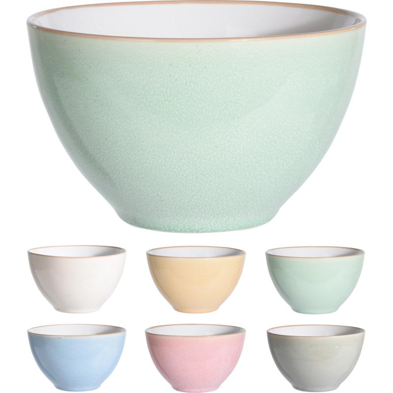 Siaki new bone porcelain bowl 460ml - assorted colors, , medium-null