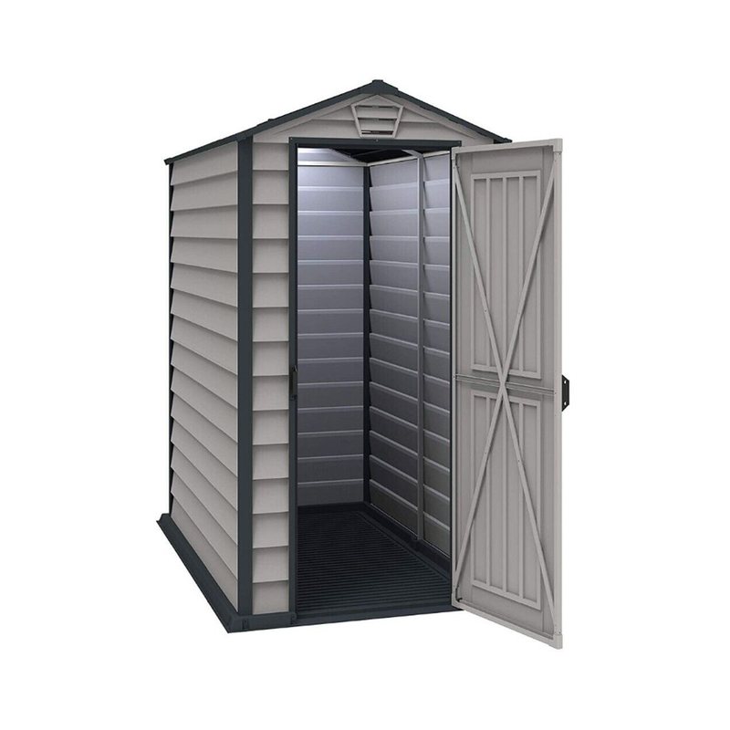 Duramax garden shed store pro 175x120cm black/gray-null
