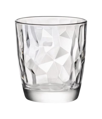 Bormioli rocco diamond water glass 30cl clear