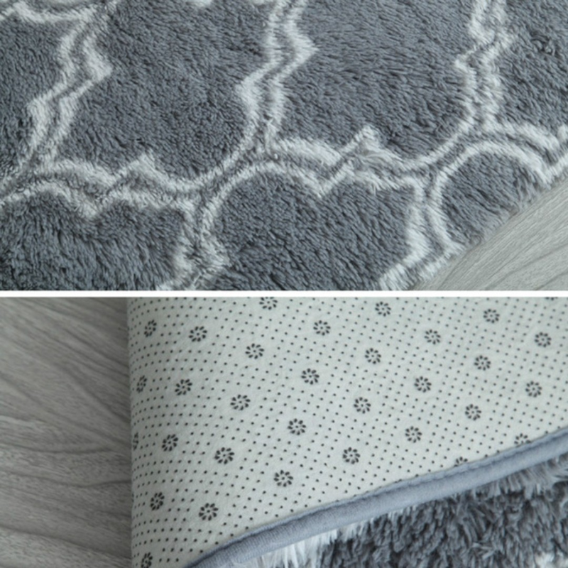 Product image: Soft fluffy carpet two tone 200x290cm #sfc94-null
