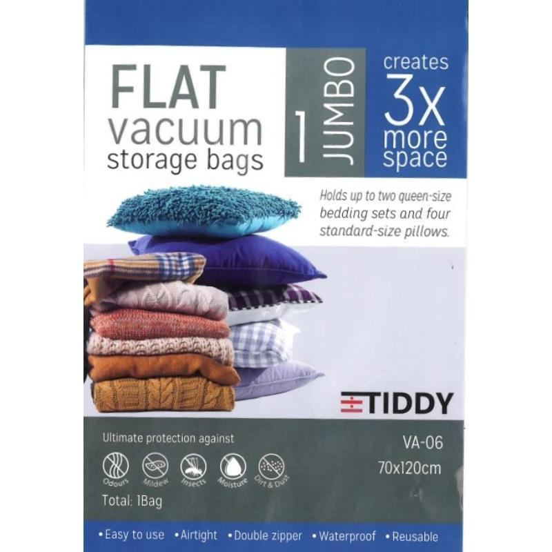 Tiddy transparent vacuum bag 70x120cm, , medium image number null