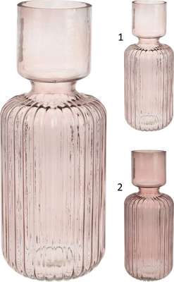 Vase 11x30cm 2 assorted colors, , medium