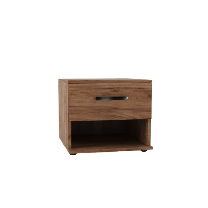Bedsite table 1 drawer - walnut, , medium-null