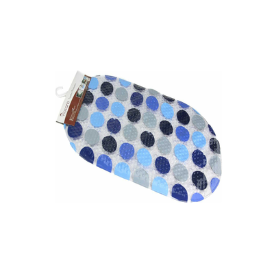 Oval non-slip bath mat 69x38cm vc079, , medium