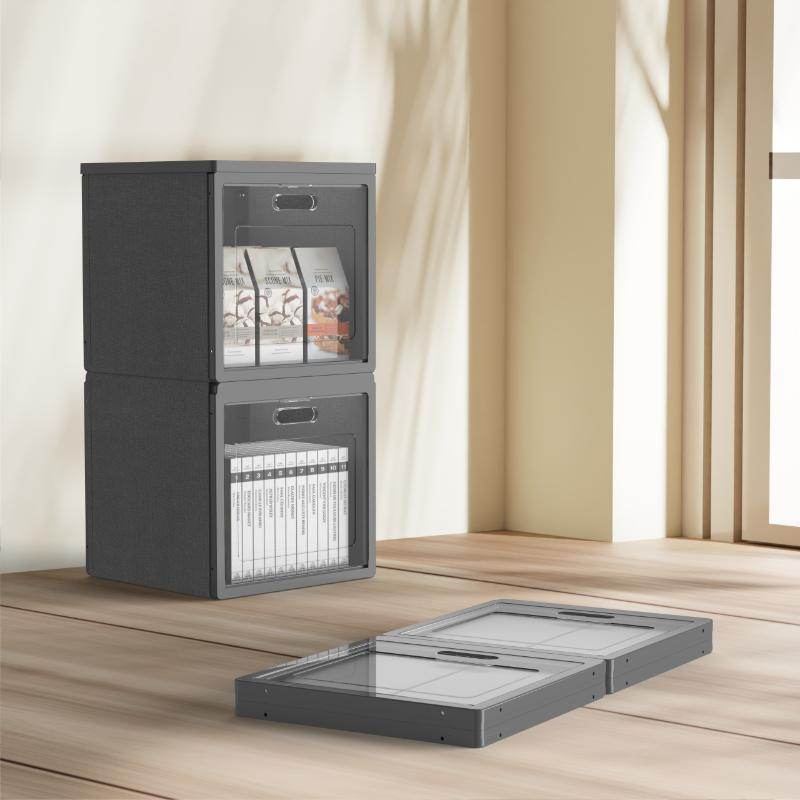 Tiddy cabibox double shoe unit 30x40x60cm - grey, , medium image number null