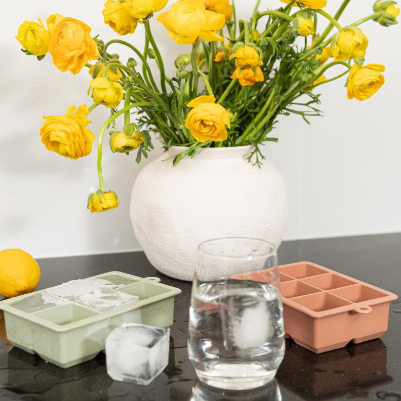 Estia silicon ice cube tray 6-case - mint, , medium-null