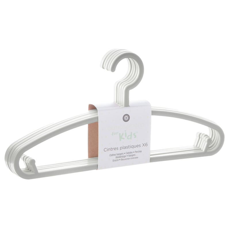 Atmosphera kids hanger set6 grey, , medium-null