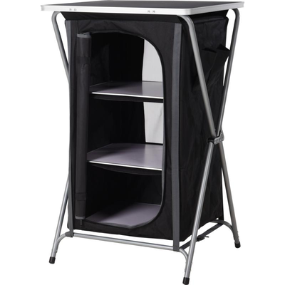 Foldable cabinet - black