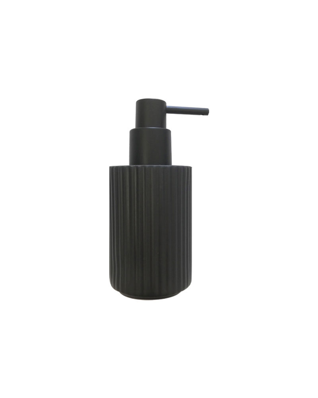 Soap dispenser stripe black, , medium image number null