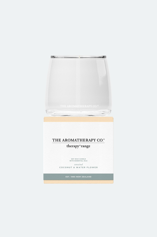 Unwind - coconut & water flower candle 260gm, , medium image number null