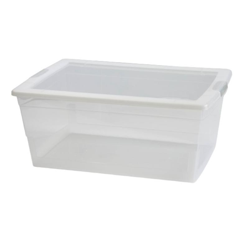 Key line storage box 21l - transparent, , medium-null