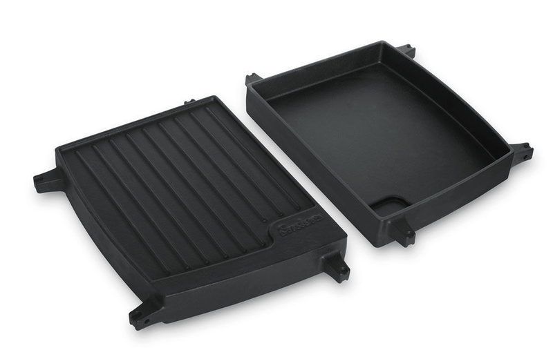 Enders® reversible cast iron grill plate 1/2 for urban and exploree series, , medium image number null