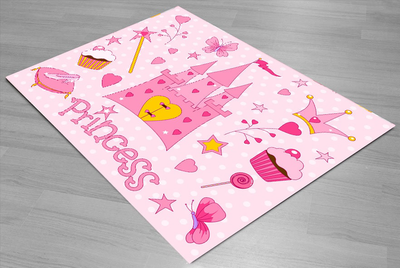 Princess kids carpet, , medium