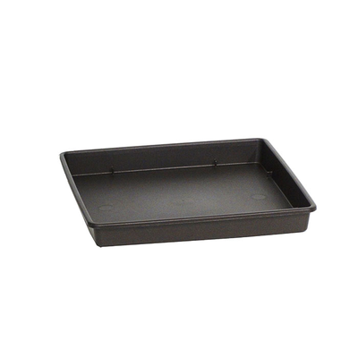 Viomes linea square plate 17x17x2cm anthracite