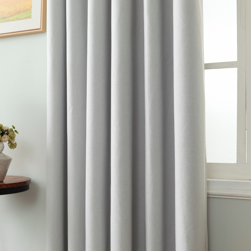 Curtain ready with tressa-270x270cm 100 blackout #6010-null
