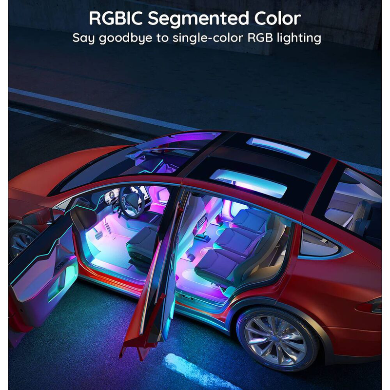 Rgbic interior car lights-null