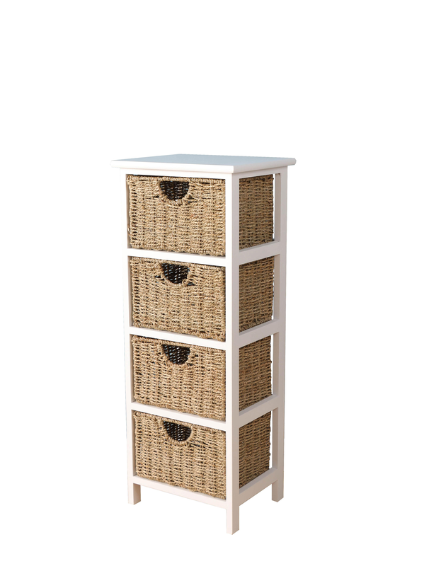 Tina wooden cabinet with 4 baskets, , medium-null