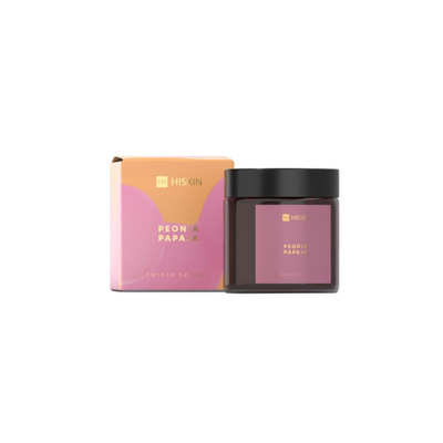 Hiskin home scented candles peony papaya