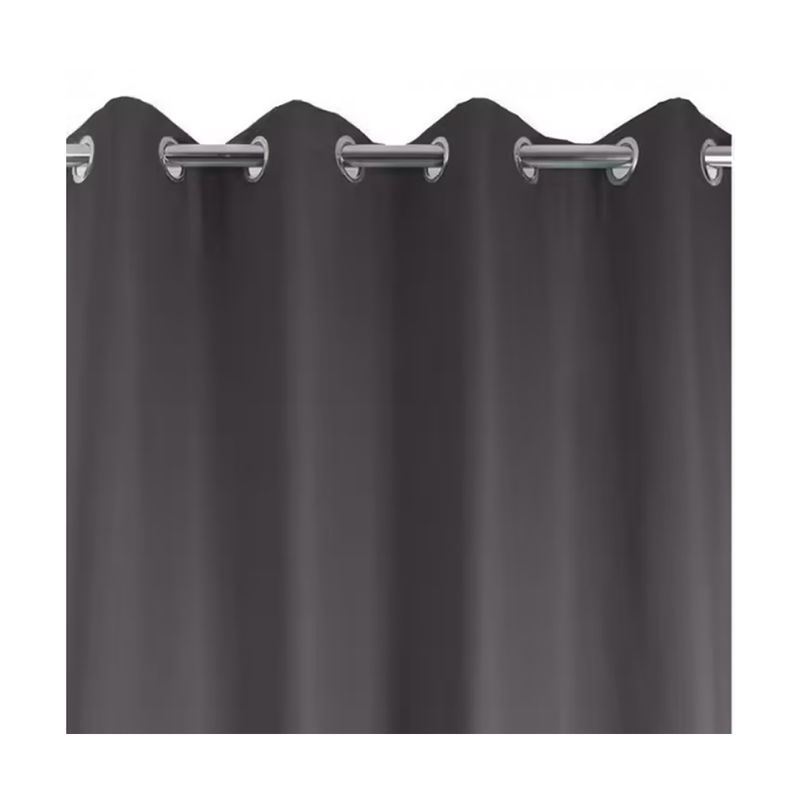 Ready curtain 135x260cm protect occultant dark gray-null