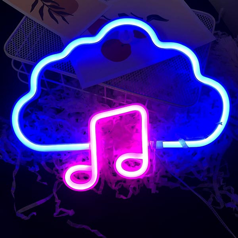Led διακοσμητικό φωτιστικό – music/cloud, , medium image number null