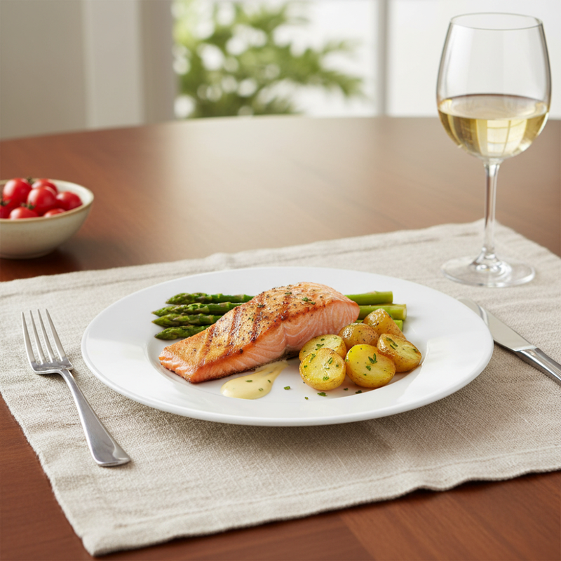 Luminarc everyday dessert plate 19cm - white, , medium-null