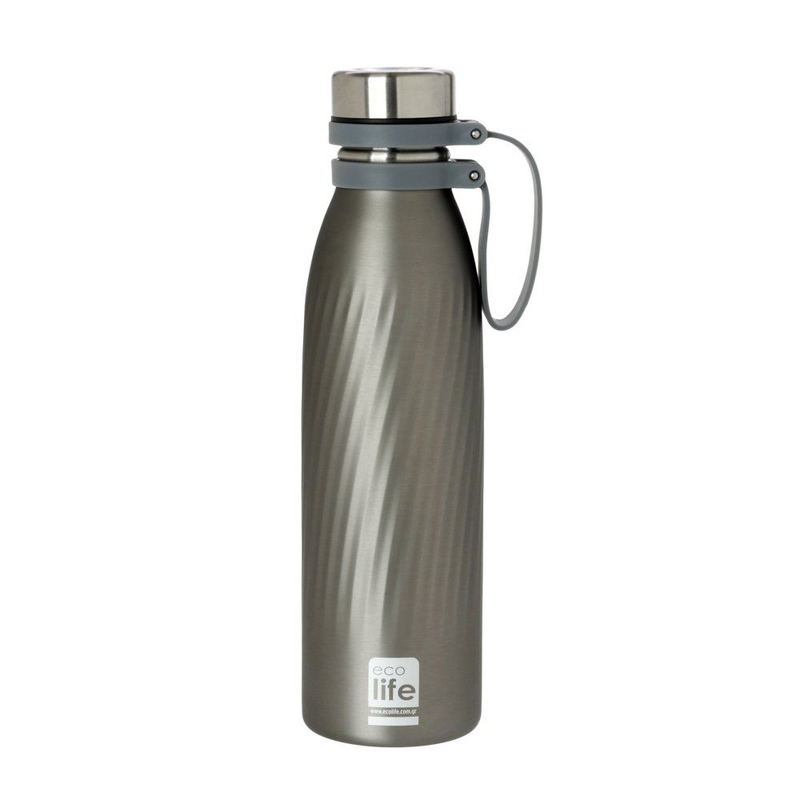 Ecolife thermos bottle cool grey 500ml, , medium image number null