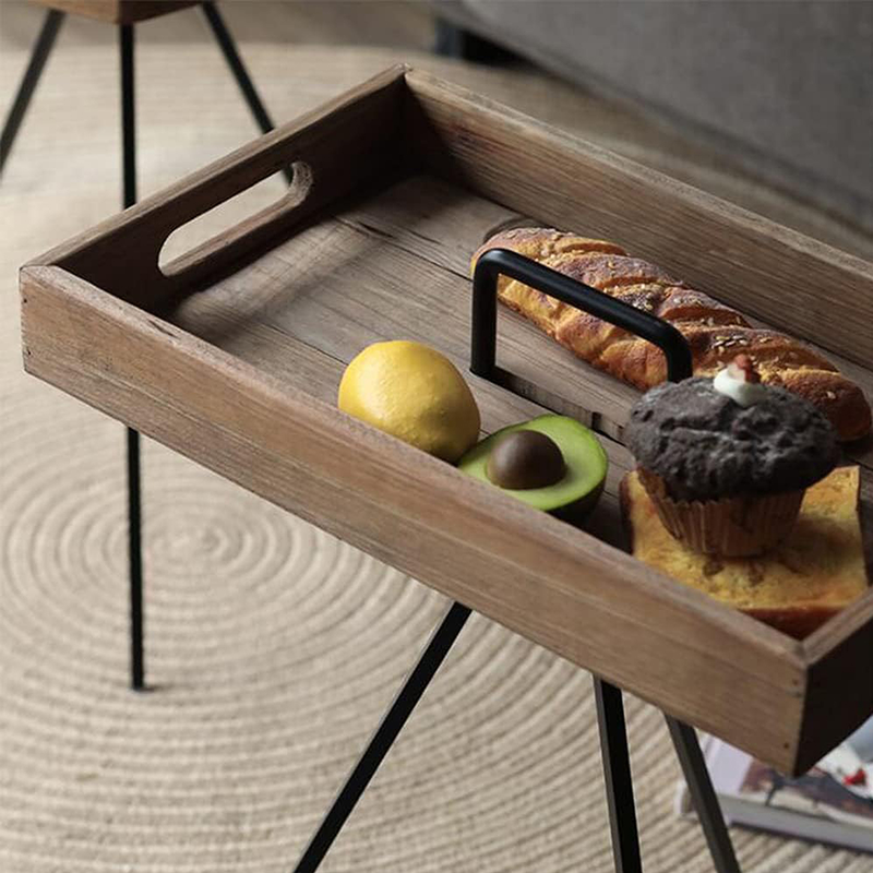 2 in 1 wooden tray and table, , medium image number null
