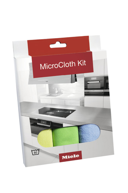 Miele 10159570 microcloth kit, 3 pieces for perfect cleaning and safe use., , medium-null