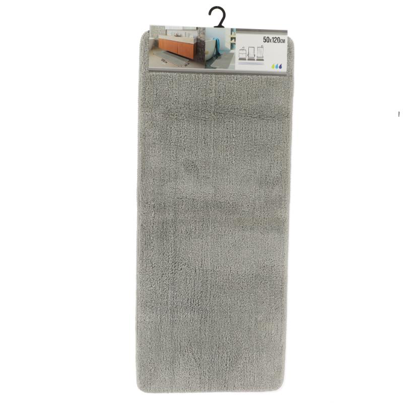 Tendance χαλακι μπανιου μικροϊνων και λατεξ 50x120cm - ανοιχτο γκρι, , medium-null