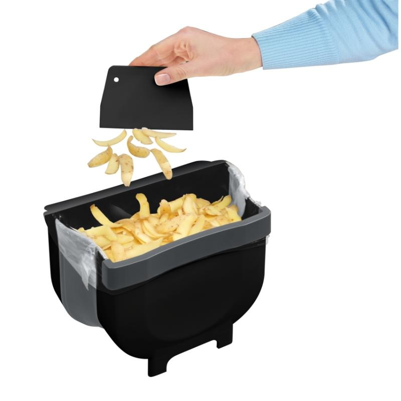Wenko bbq  bin foldable 5l - black, , medium image number null