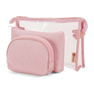Νεσεσέρ σετ 3 τεμαχίων benzi ροζ bz5625, Pink, medium