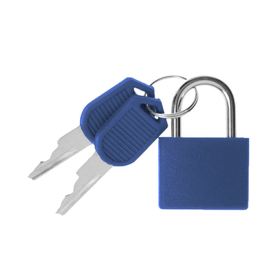 Λουκέτο με κλειδί benzi μπλε bz5740, Blue, medium