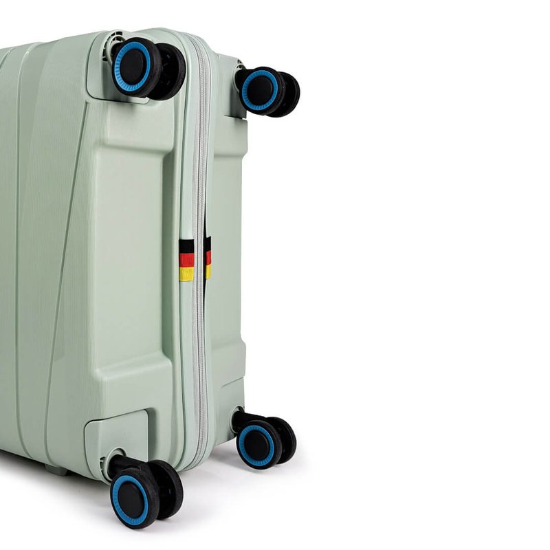 Bg berlin - ted medium size & bg tumbler gift (4 wheel) 66cm/24in luggage, 15kg suitcase, beige/camel-null