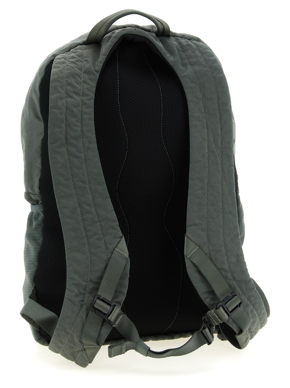 Bicolor polyamide backpack-null