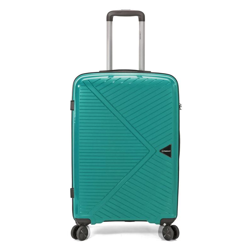 Product image: Βαλίτσα μεσαία με προέκταση benzi πετρόλ bz5710-null