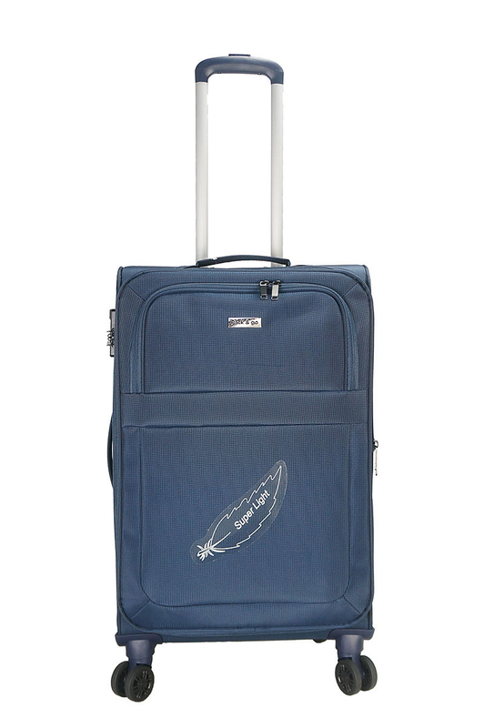Pack&go soft luggage extendable 24 inch blue, , medium image number null