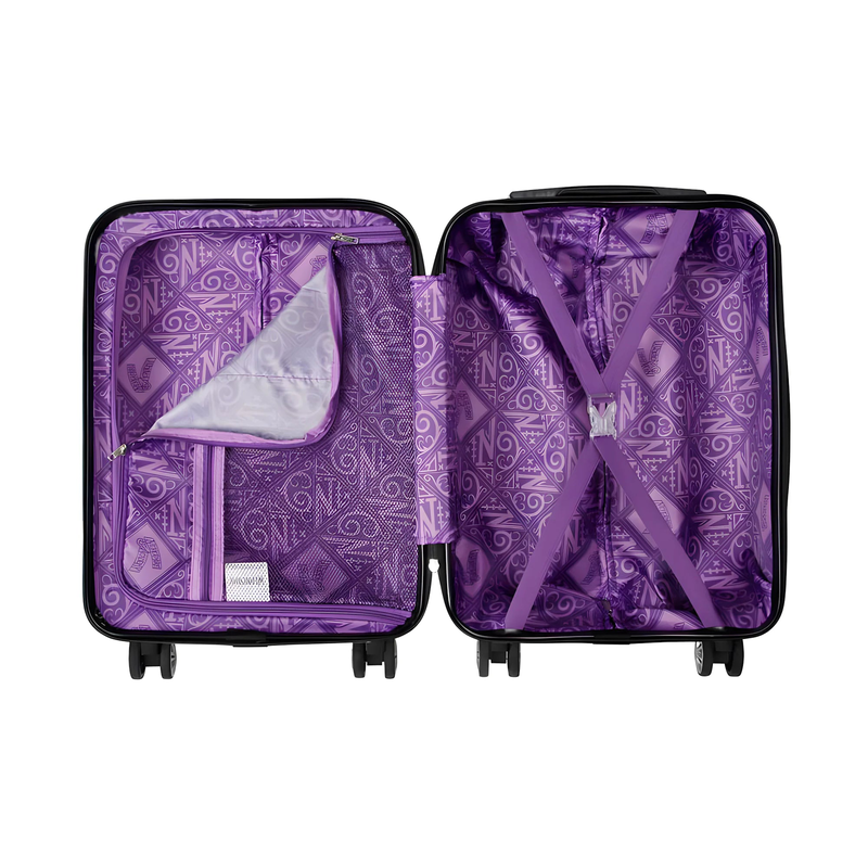 Wednesday uniform abs trolley suitcase 55cm, , medium-null